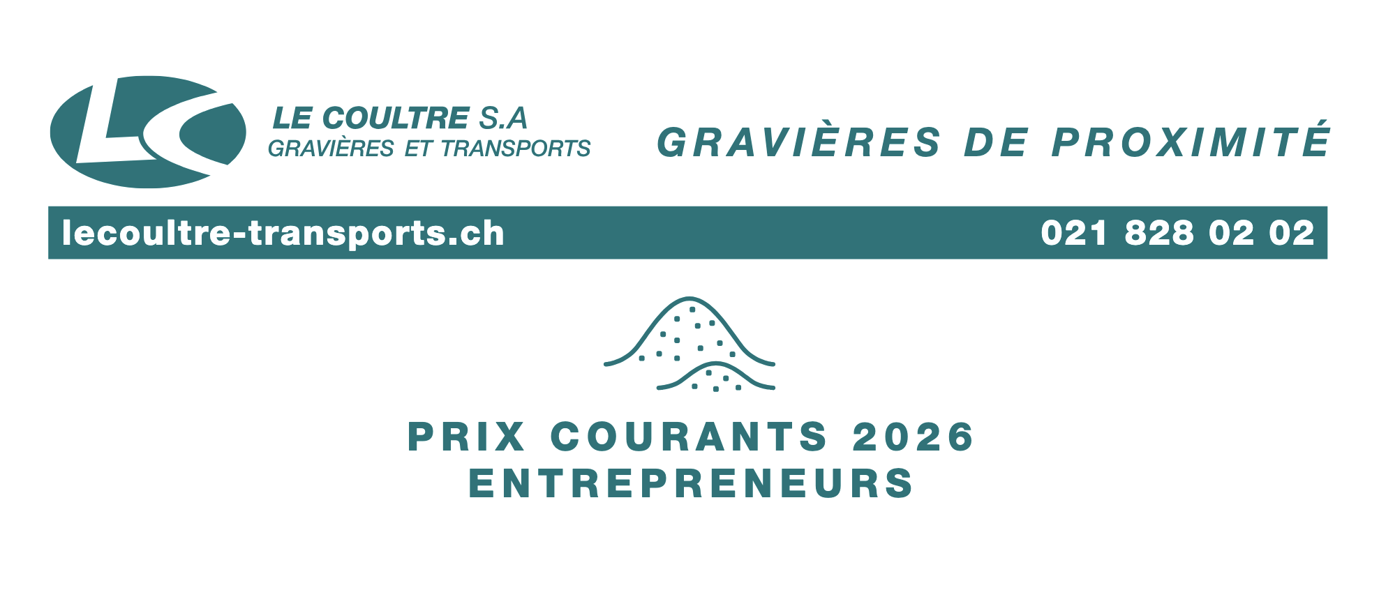 Prix courant 2026 - entrepreneurs